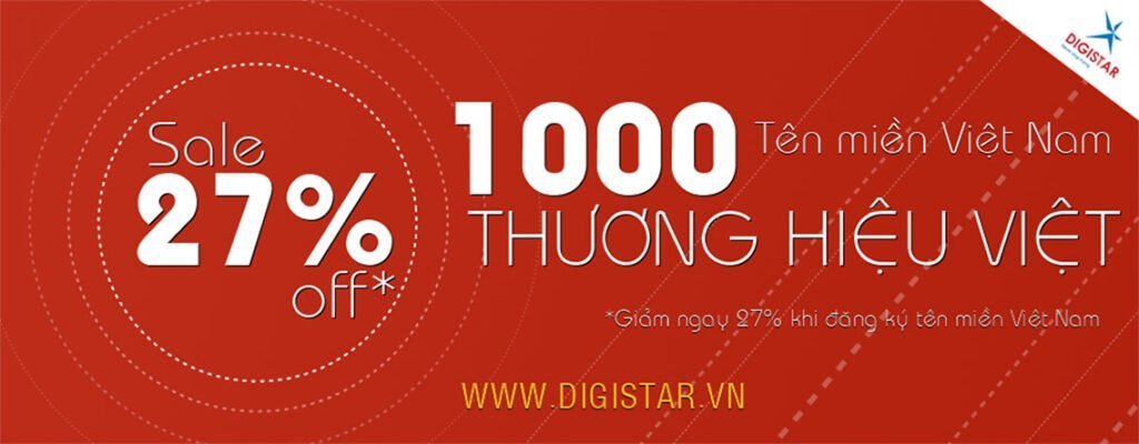 1000 tên miền Việt Nam