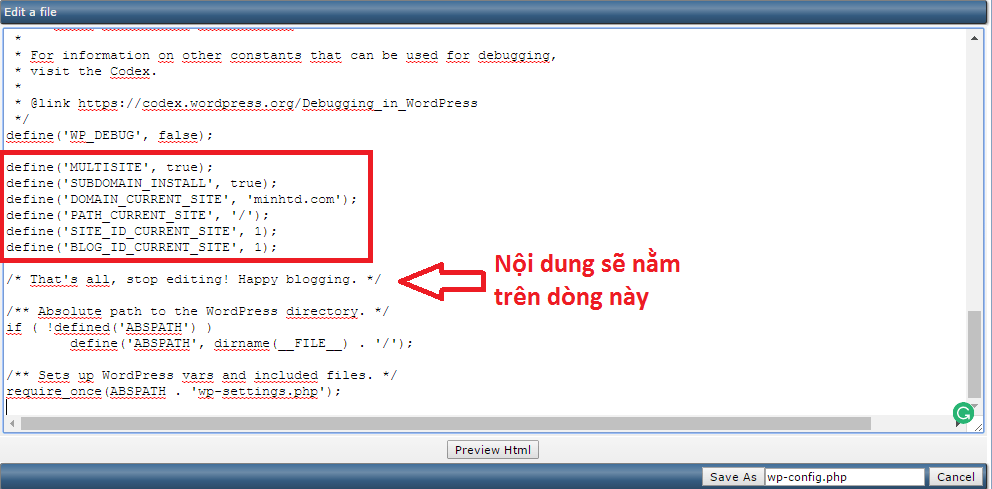 Cài đặt WordPress Multisite (Phần 2) 4 wordpress multisite 6